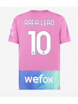 Moški Nogometna dresi replika AC Milan Rafael Leao #10 Tretji 2023-24 Kratek rokav